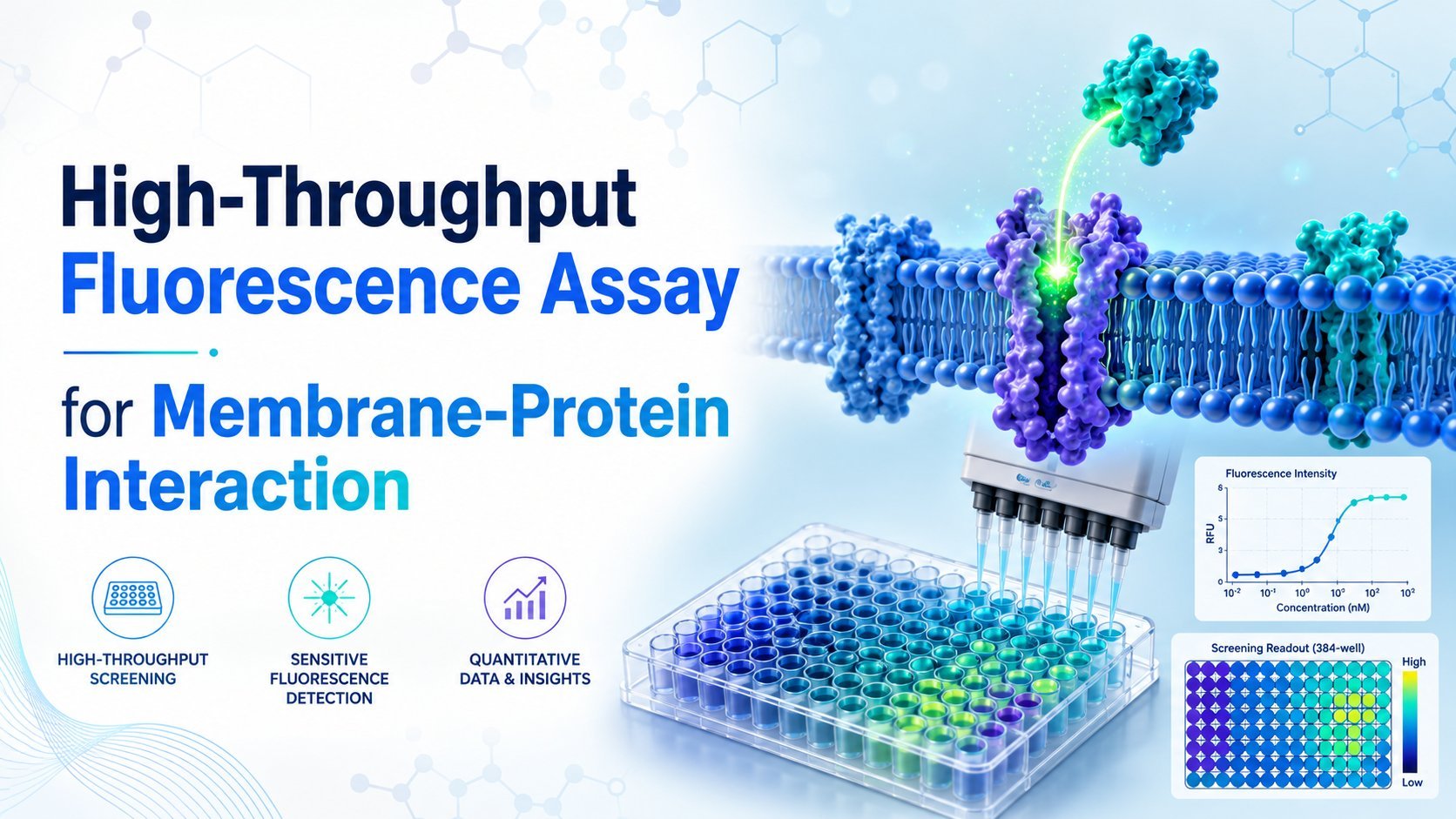 High-Throughput Fluorescence Assay for Membranes